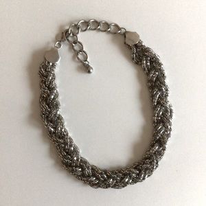 Express silver sparkle necklace